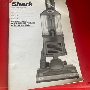 Shark Navigator NV350/NV352/NV353 Owner's Guide - White